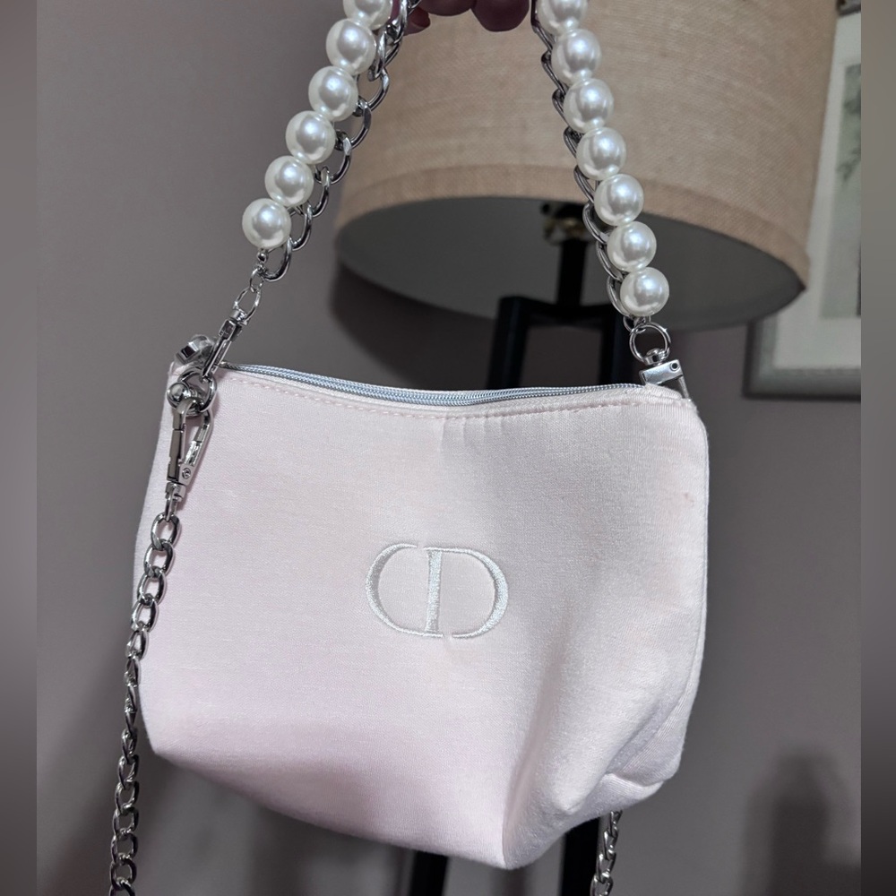 Dior Pink Chain Shoulder Bag
